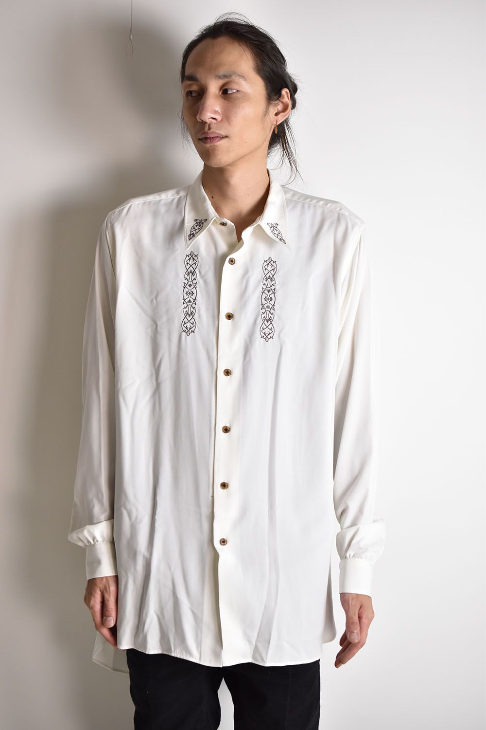 ポイント2倍 off-white ロングシャツ | www.kdcow.com