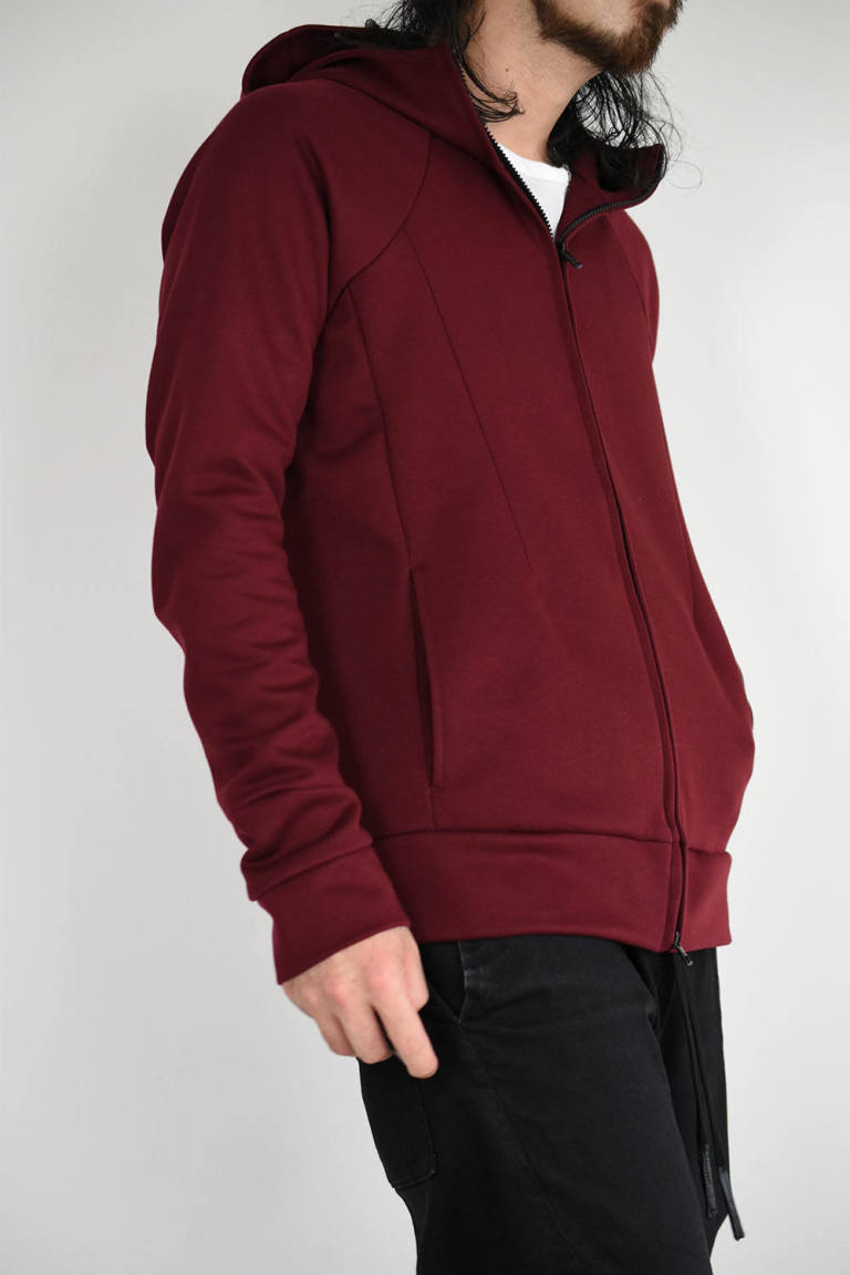 Civilized Zip Up Parka Wine ジップアップパーカー ワイン Altra