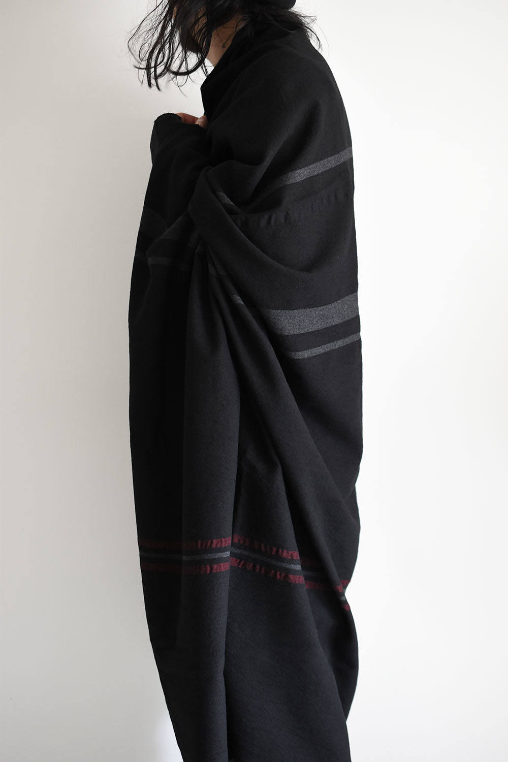 nude masahiko maruyamaマルチストライプセットアップ