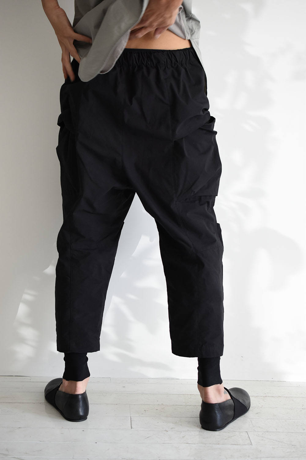 RIPVANWINKLE - CROPPED LAYERED PANTS