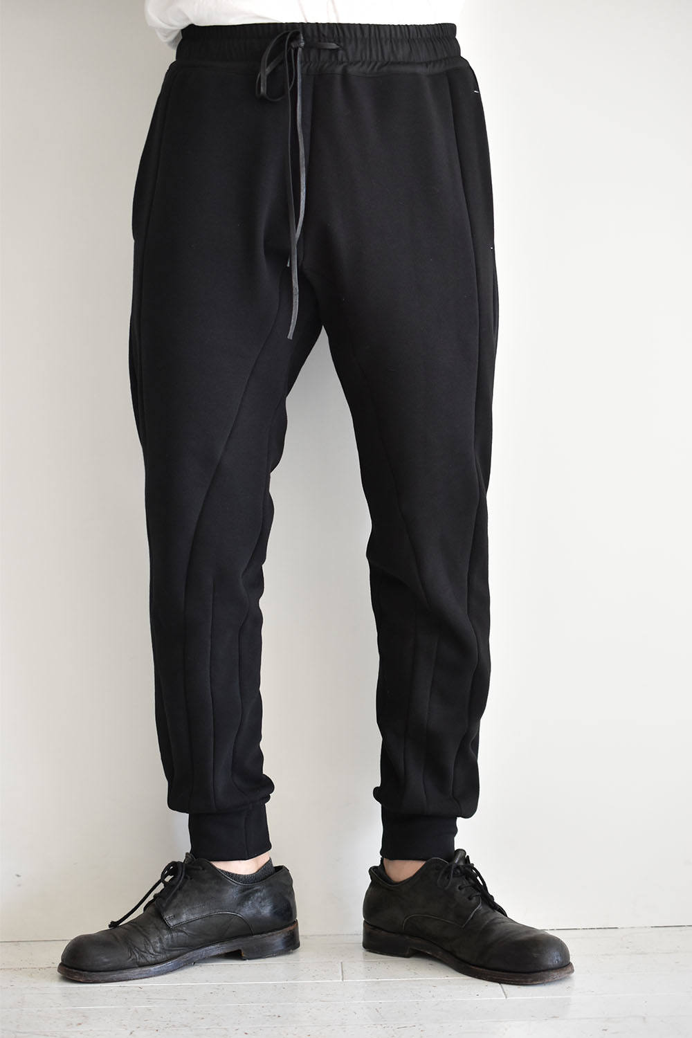 A.F ARTEFACT - Gauze Washer Crew Neck Layered Bomber Heat