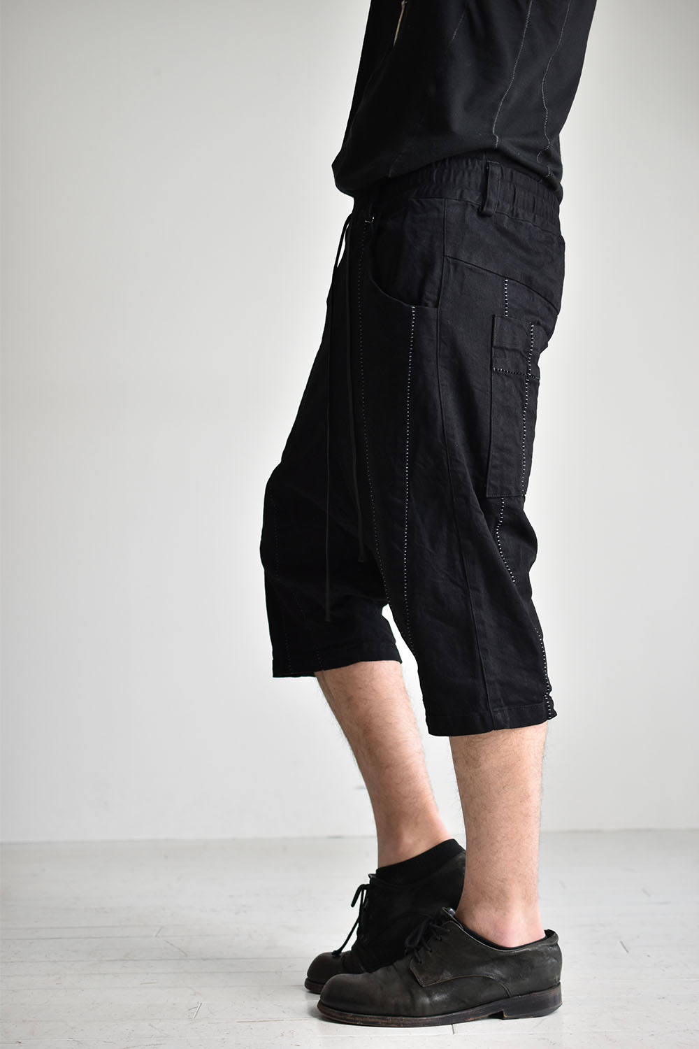 A.F ARTEFACT - Stretch Nylon Military Sarrouel Pants