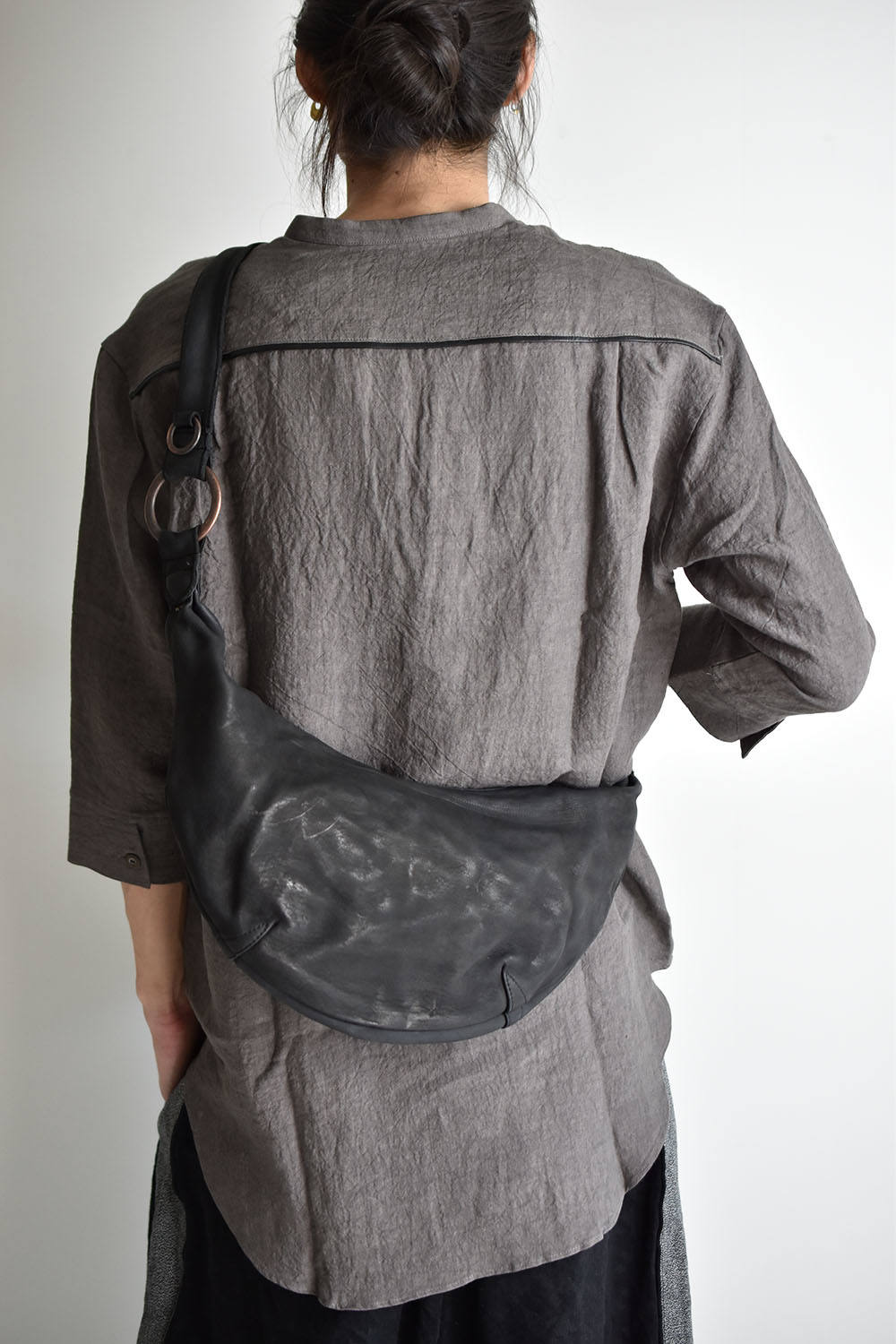 ISAMU KATAYAMA BACKLASH - JAPAN STEER GARMENT-DYED SHOULDER