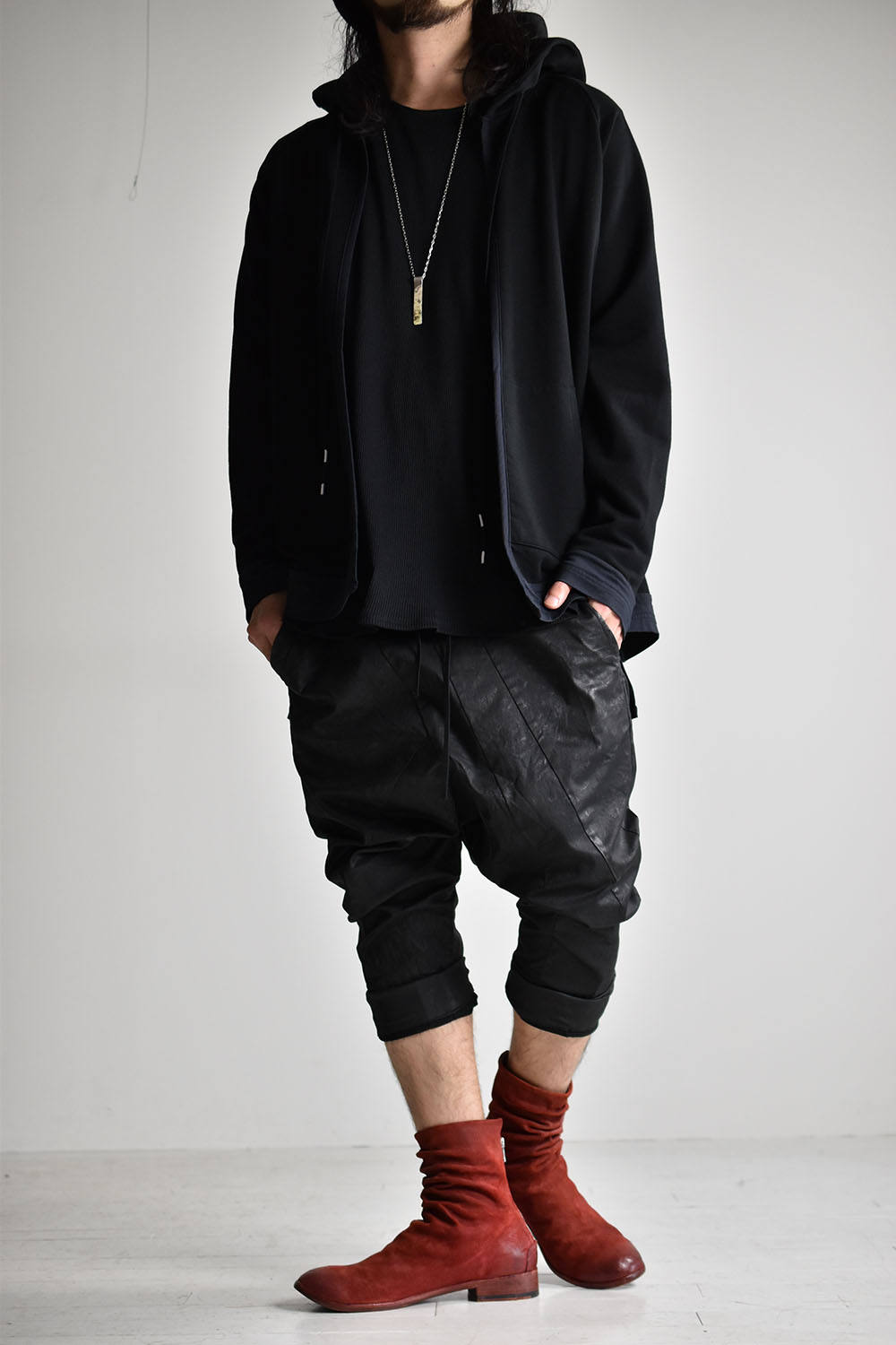 サルエルクロップド バックジップブーツ 1286 Altra